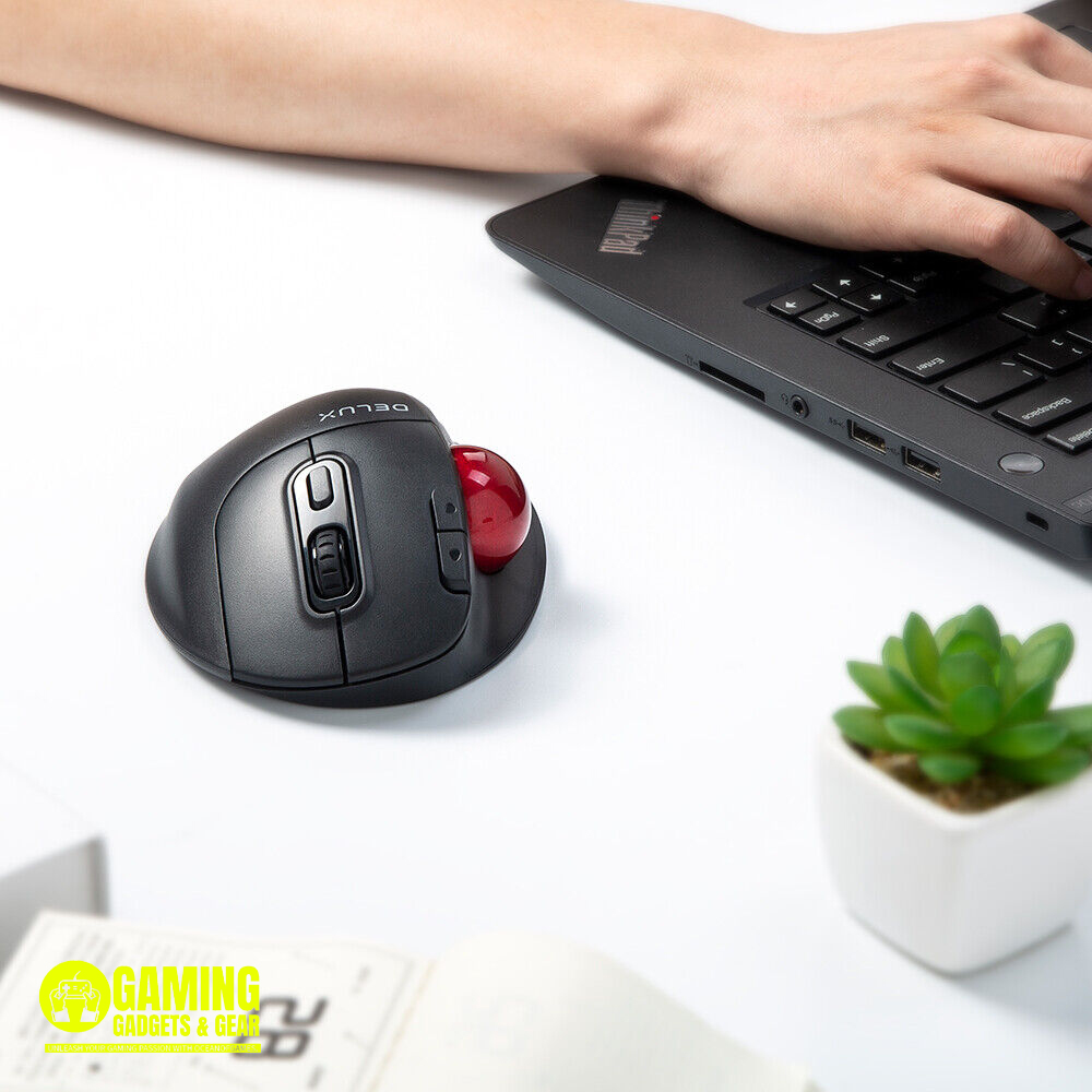 DeLUX Bluetooth Trackball Mouse_1