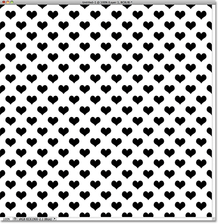 Creating Repeating Patterns from Custom Shapes in Photoshop