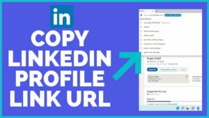 How To Copy & Share Linkedin Profile url Link