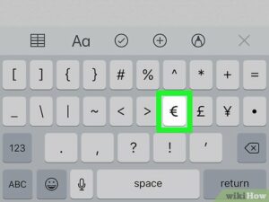 How to Type the Euro Symbol