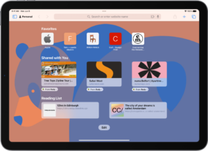 How to use the Safari web browser with an iPad