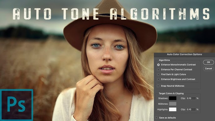 Auto Tone, Auto Contrast And Auto Color In Photoshop