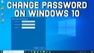 Change Your Password in Windows 10