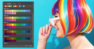 Drag and Drop Color Swatches in Photoshop