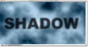Editable Blurred Type With Layer Styles In Photoshop