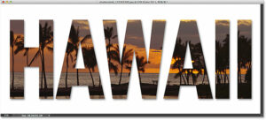 How To Place An Image In Text With Photoshop CC and CS6