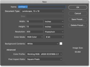 How to Create New Documents in Photoshop
