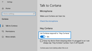 Turn On and Use Cortana in Microsoft Edge