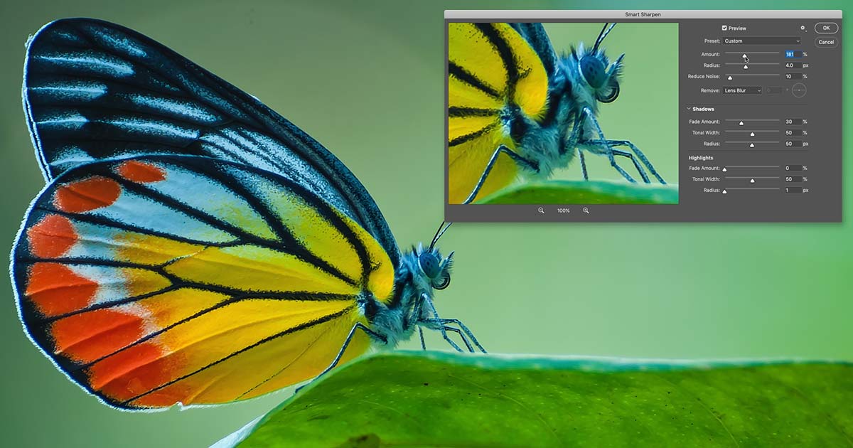 Using Smart Sharpen for the Best Image Sharpening in Photoshop