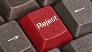 Accept rejection as part of the job