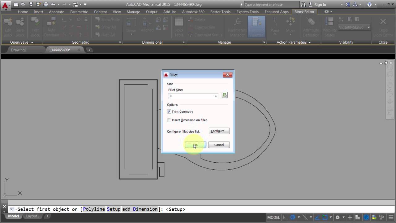 AutoCAD Block Editor