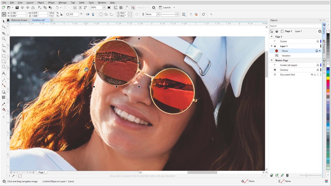 Bitmap effects in CorelDRAW
