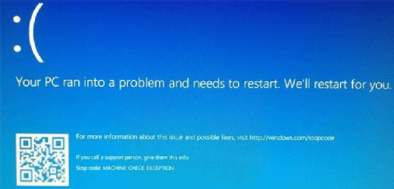 Blue screen of death (BSOD) in Laptop and its solution