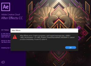 Crashes and freezes in Adobe After Effects