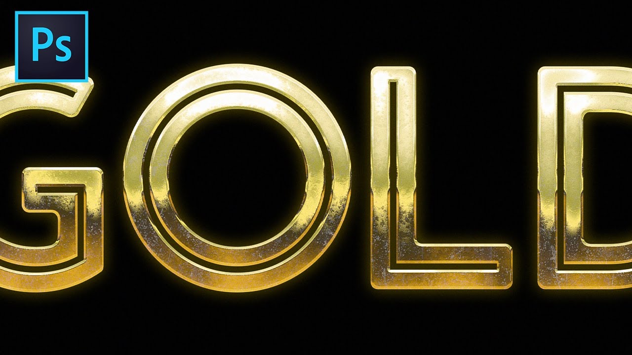 Create a Gold Text Effect in Photoshop