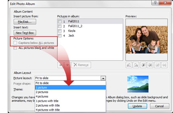 Creating Photo Albums in PowerPoint