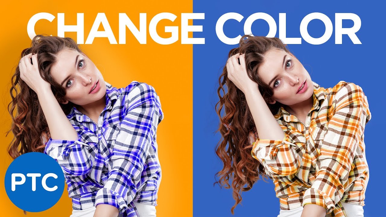 How To Change The Color of ANYTHING In Photoshop Select and Change ANY Color