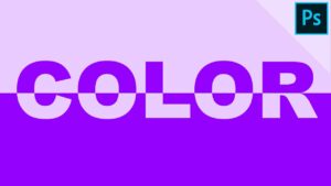 How to Create Split Color Text in Photoshop