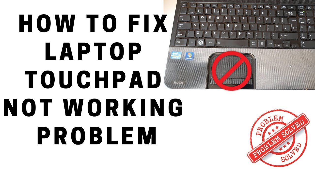 Keyboard or touchpad not working properly in Laptop and its solution