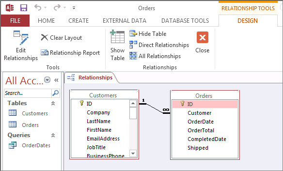 Unveiling the Power of Relationships in MS Access 2016
