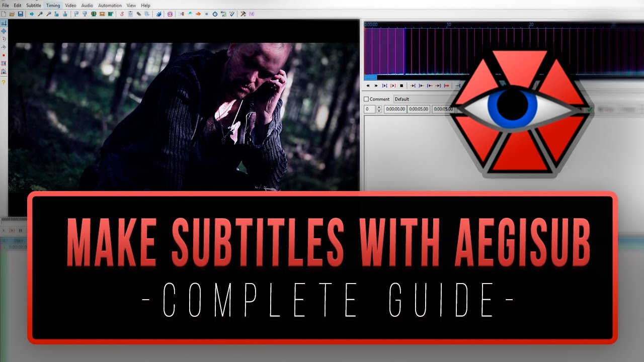 How to add subtitles to a video in Aegisub