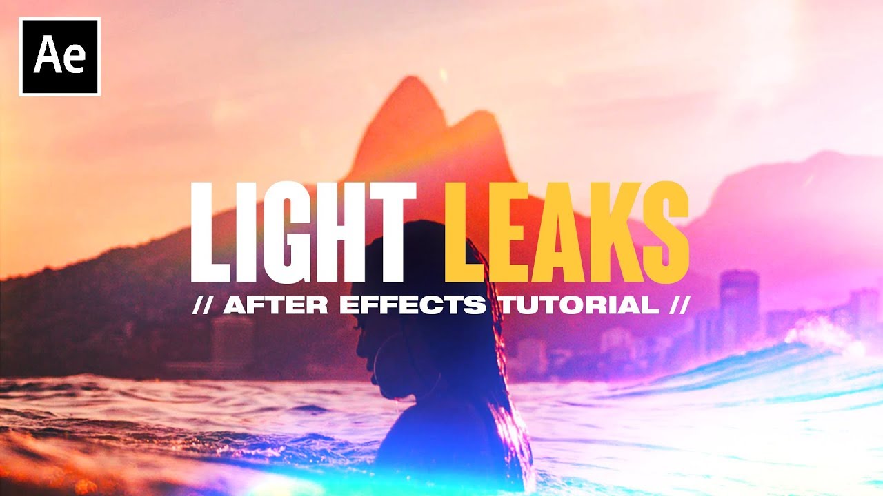 How to create a light leak effect in Adobe After Effects