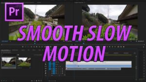 How to create a slow motion effect in Premiere Pro