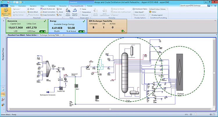 How to model and simulate industrial processes in Aspen HYSYS