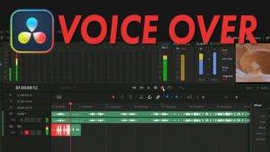How to record voiceovers in DaVinci Resolve