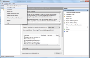 How to use Windows Task Scheduler in Windows 7