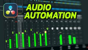 How to use automation in Fairlight in DaVinci Resolve