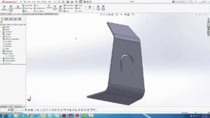 How to add bends to a sheet metal part in SolidWorks