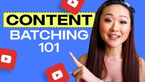 How to batch film and edit videos for your YouTube channel