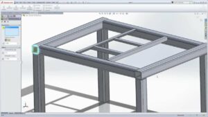 How to create a weldment in SolidWorks