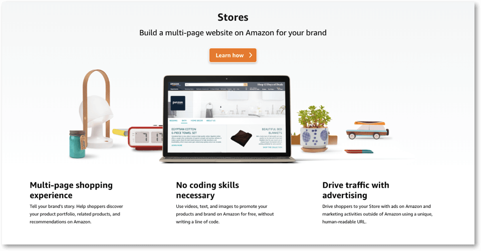 How to create and manage Amazon storefront ads for your brand