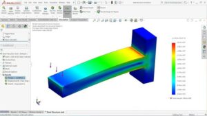 How to perform stress analysis on a part in SolidWorks