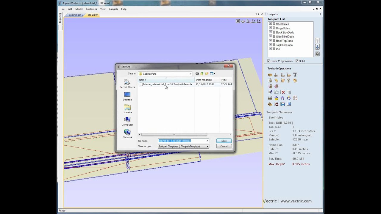 How to create toolpath templates