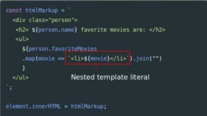 How to Use Template Literals in javascript