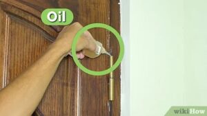 How to fix squeaky door