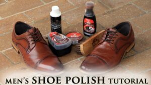 How to polish men's shoes