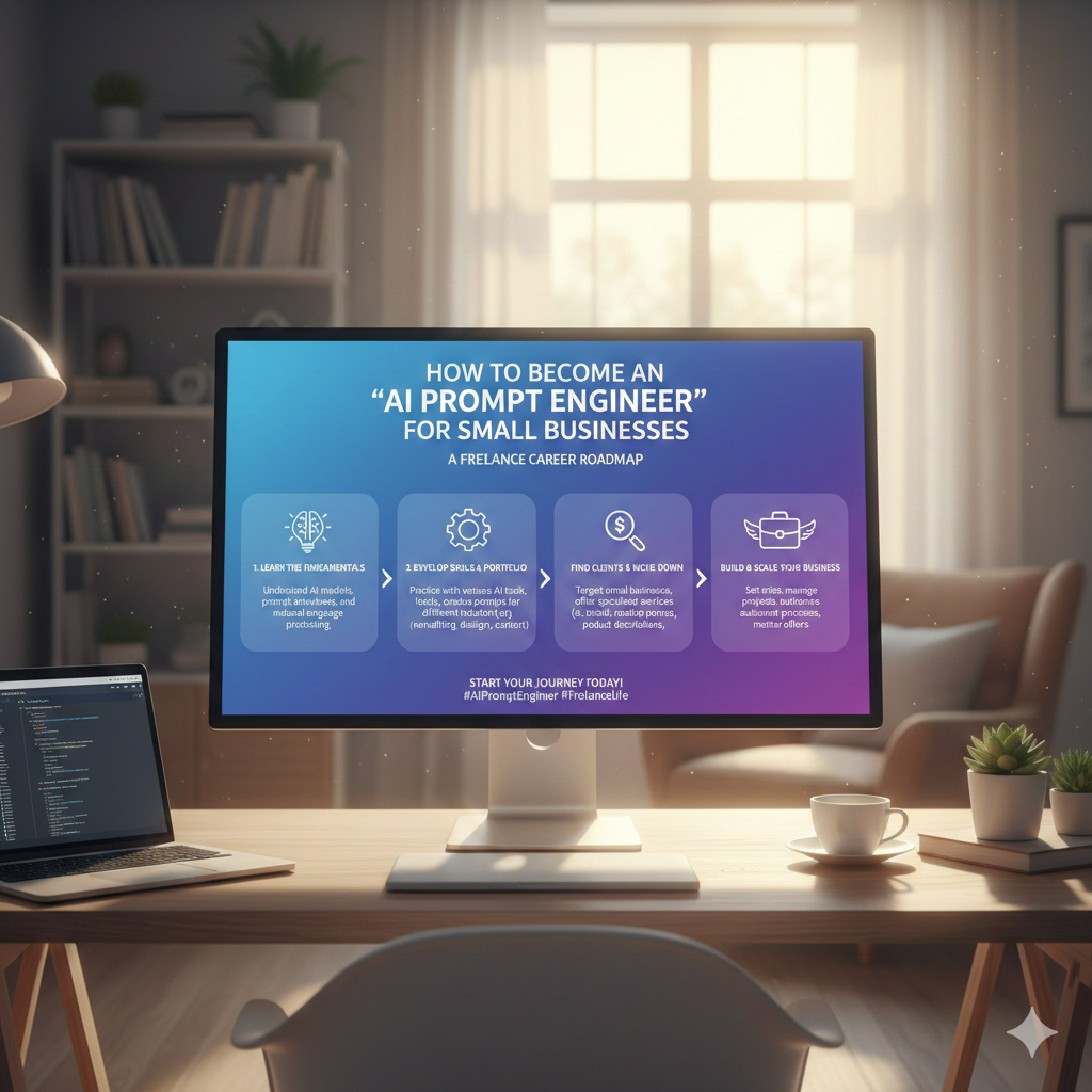 How to Become an "AI Prompt Engineer" for Small Businesses: A Freelance Career Roadmap