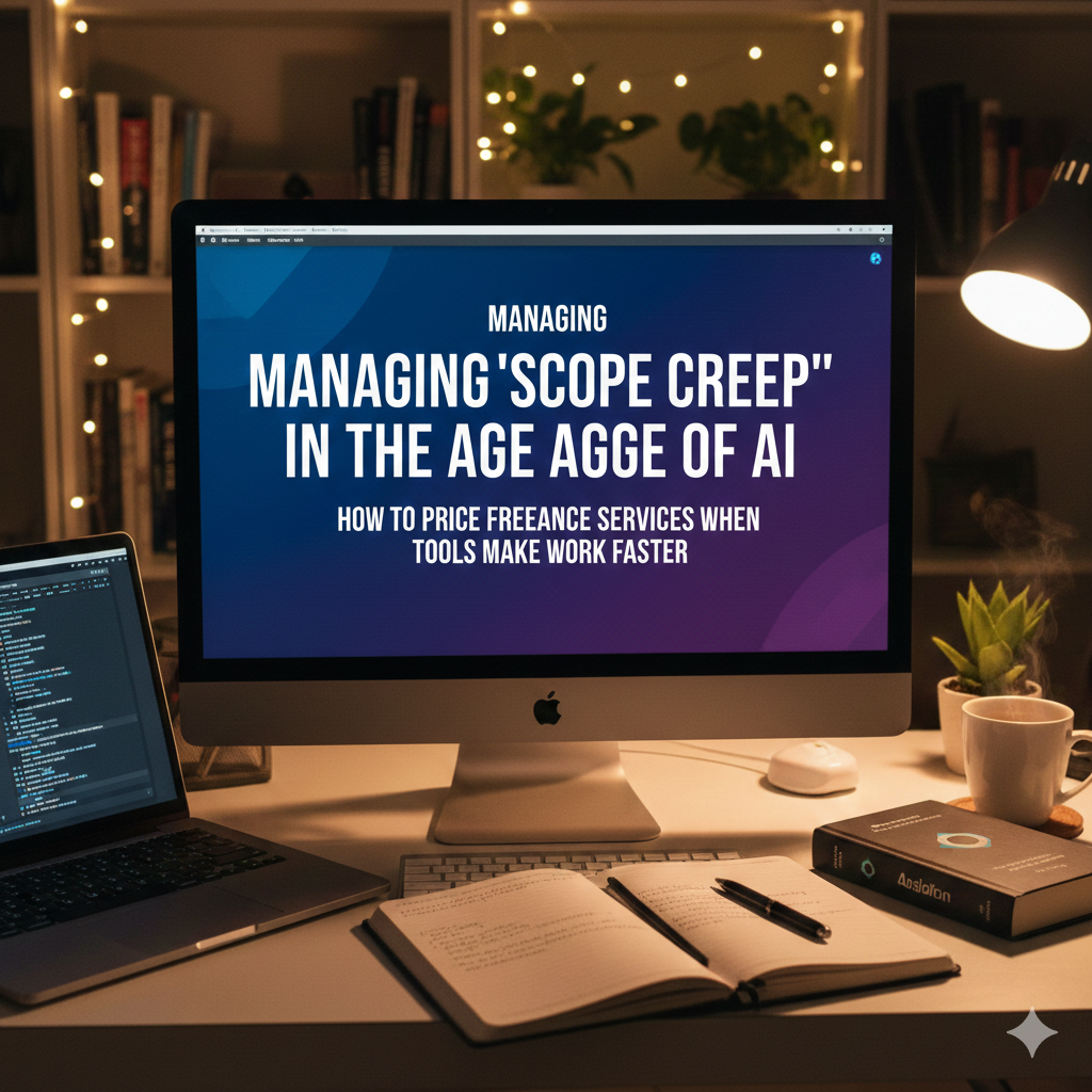 Managing "Scope Creep" in the Age of AI: How to Price Freelance Services When Tools Make Work Faster