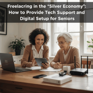 Freelancing in the "Silver Economy": How to Provide Tech Support and Digital Setup for Seniors