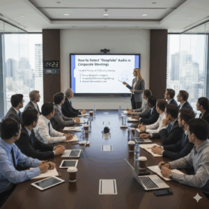 How to Detect "Deepfake" Audio in Corporate Meetings: The New Frontier of IT Security Training
