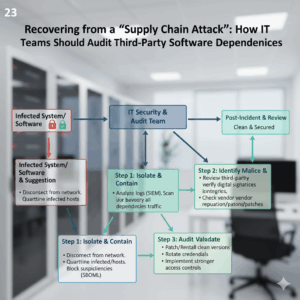 Recovering from a "Supply Chain Attack": How IT Teams Should Audit Third-Party Software Dependencies